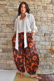 Carnaby Balloon Cuff Pant Coffee Bean & Sunset